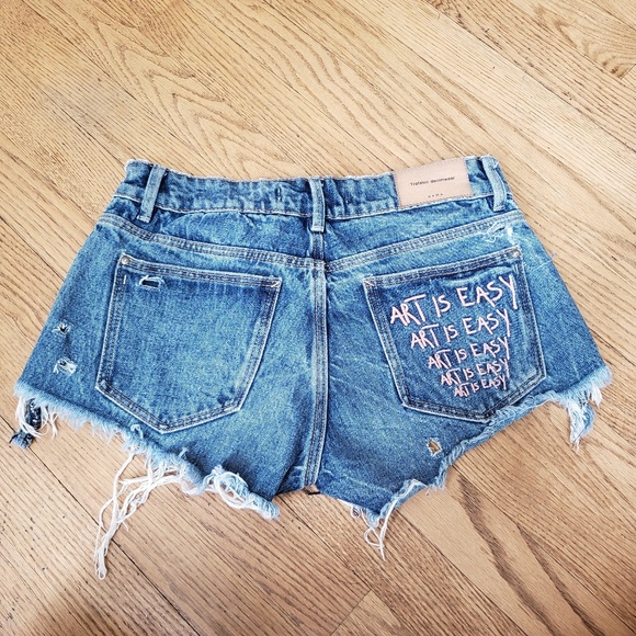 Zara Pants - Zara Trafaluc Denim Cutoffs Shorts